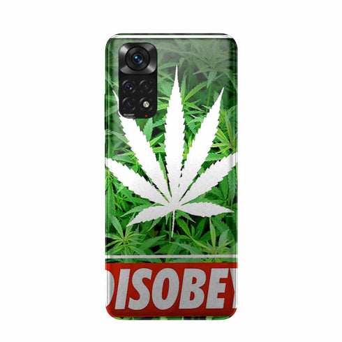 Coque Xiaomi Redmi Note 11 Weed Cannabis Disobey