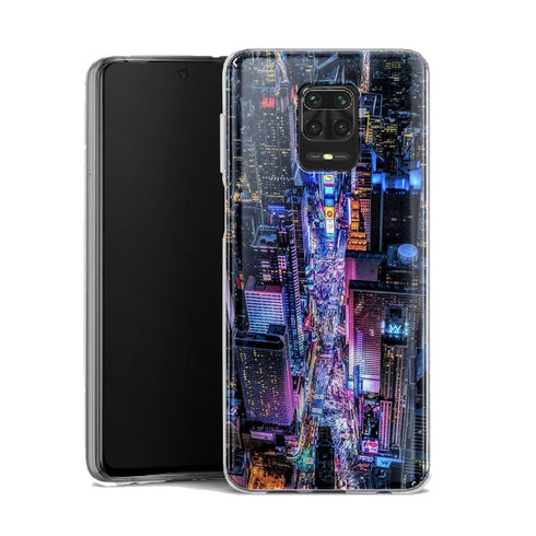 Coque Xiaomi Note 9 Times Square By Night Blue - XIAOMI REDMI NOTE 9 PRO