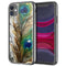 Boho Feather, Coque iPhone en Verre Trempé, collection Nature plume de Paon