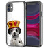 Chiot Dalmatien, Coque iPhone en Verre Trempé, collection Chien