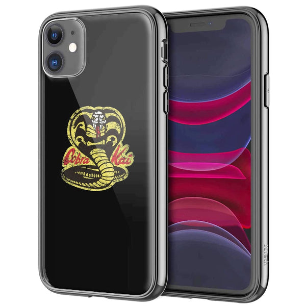 Coque Cobra Kai pour iPhone 11 en Verre Trempé