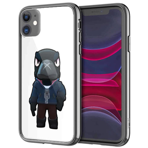 Coque Corbac Brawl Star pour téléphones iPhone, Samsung, Huawei