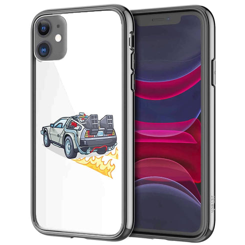 Coque Delorean Retour Vers le Futur pour smartphones iPhone, Samsung, Huawei
