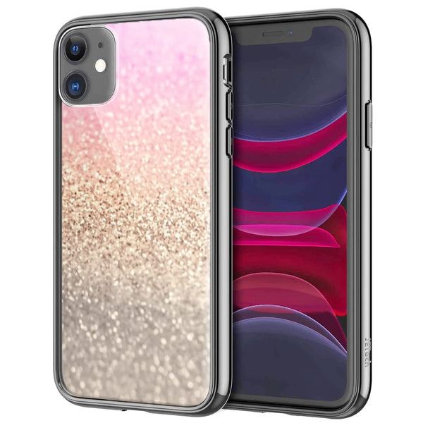 Coque Gatsby Glitter Pink pour iPhone, Samsung, Huawei