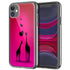 Girafe 2 Coeurs, Coque iPhone en Verre Trempé, collection Animaux