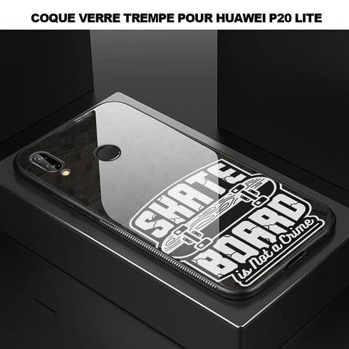 Skate Game is Not a Crime | Coque en Silicone, Verre | Tpu Antichocs | Apple iPhone, Samsung Galaxy, Huawei - MaCoquePerso
