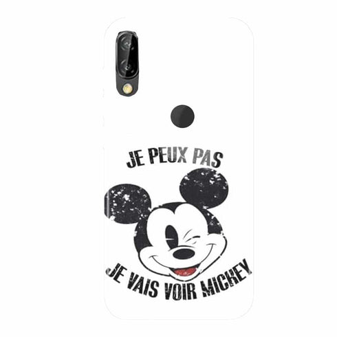 Coque Huawei P30 Lite Je peux pas je vais voir Mickey - MaCoquePerso