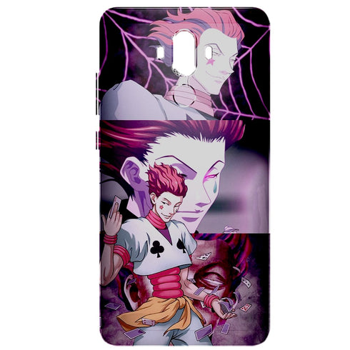 Hisoka | Coque téléphone iPhone X / XS | Motif Manga Card Hunter X Hunter | Housse Silicone, Verre Trempé MaCoquePerso