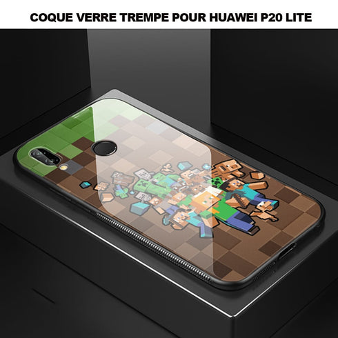 SAMSUNG NOTE 20 | Minecraft Creeper | Coque Silicone | Tpu Antichocs | Protection Souple - MaCoquePerso