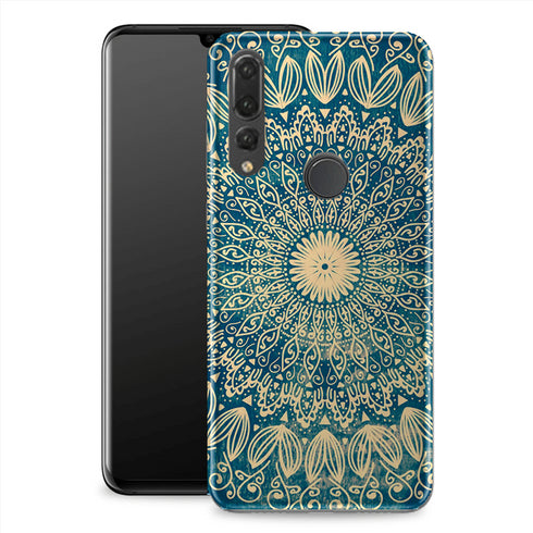 Coque de télephone Blue Organic pour Huawei P30 Lite