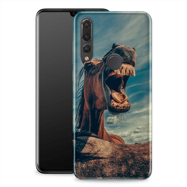 Coque smartphone pas chere Huawei P30 lite Cheval Fun