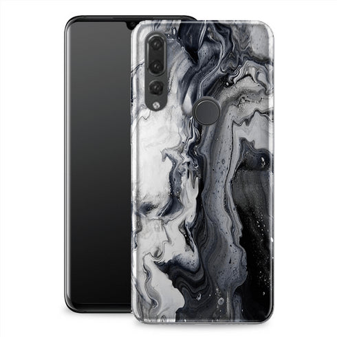 Achat Coque antichocs Marbre Noir pour Huawei P30 Lite