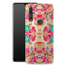 Coque arriere silicone P30 Lite Retro Flowers