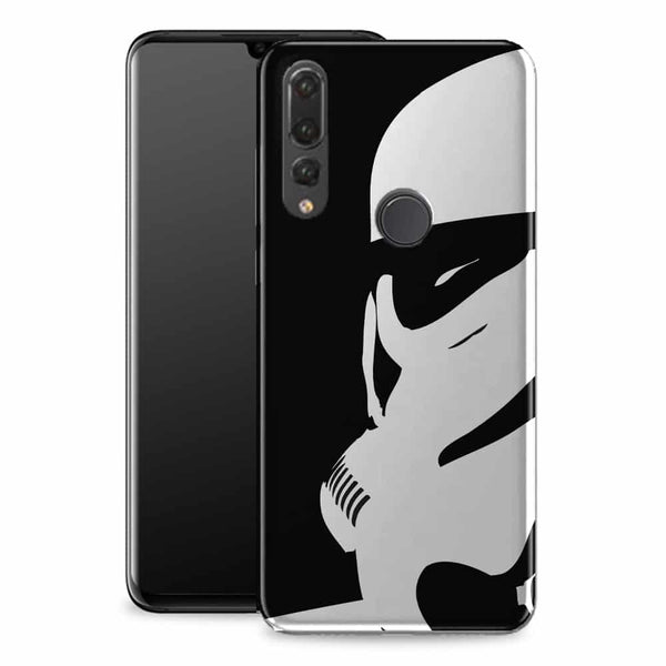 coque star wars huawei p30 lite design Stormtrooper Noir et Blanc