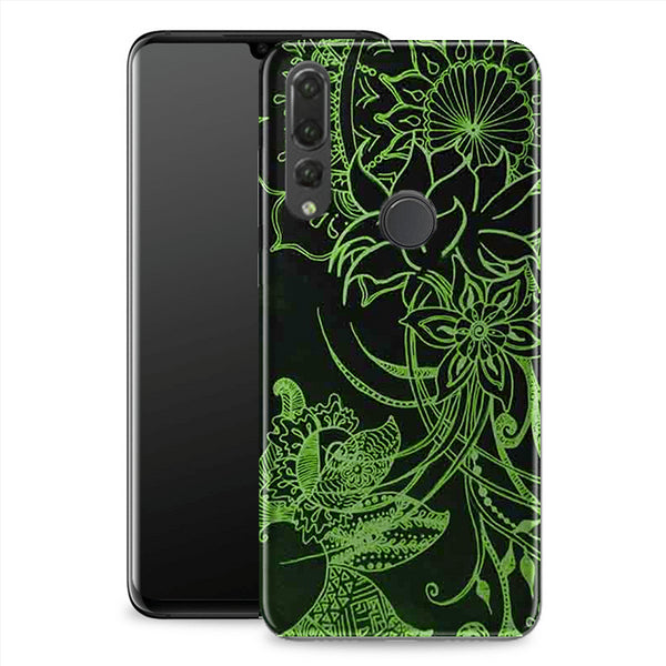 Achetez votre Coque Huawei P30 Lite Tribal Floral Vert pas chere