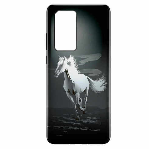 Achat Coque P40 Pro Cheval Black and White
