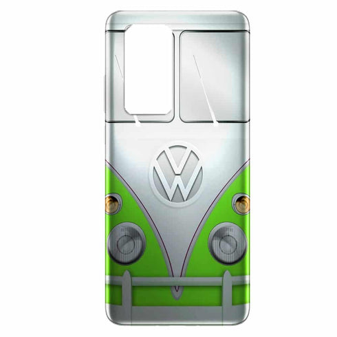 Combi Camping Car Vert | Huawei P40, P40 Lite, P40 Pro, P40 LITE E | Coque antichocs Silicone MaCoquePerso