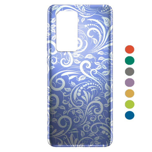 Coque Mauve Queen Floral Pastel pour Huawei P40, P40 PRO
