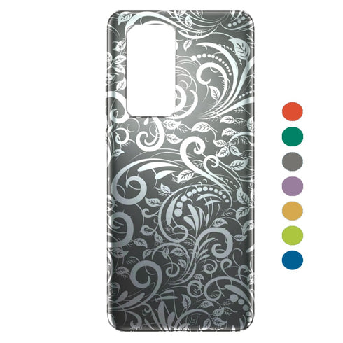 Coque Floral Pastel titanium Huawei P40, P40 PRO