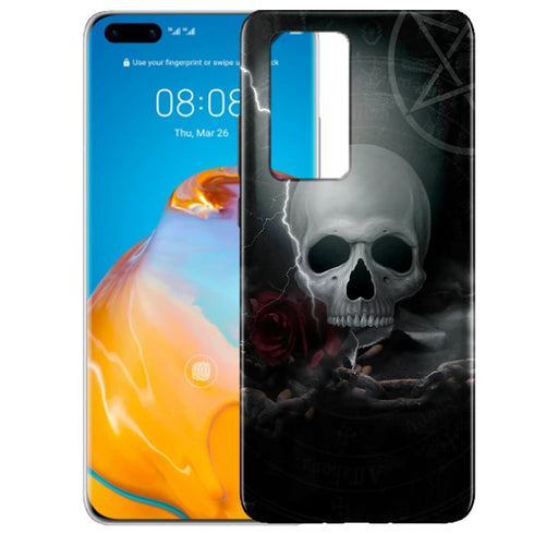Coque Skull Gothique Anarchy pour Huawei P40