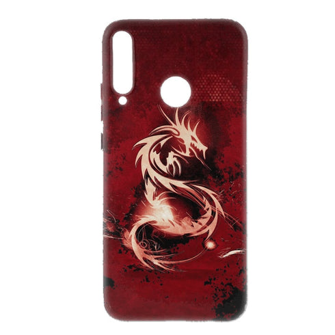 Coque Dragon Rouge chinois pour Huawei P40 LITE E, Honor 9c, Y7P