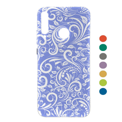 Floral Pastel | Coque Huawei P40, P40 Lite, P40 Pro, P40 LITE E, HONOR 9C, Y7P | Housse en Silicone Antichocs Queen MaCoquePerso