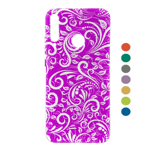 Floral Pastel | Coque Huawei P40, P40 Lite, P40 Pro, P40 LITE E, HONOR 9C, Y7P | Housse en Silicone Antichocs Queen MaCoquePerso