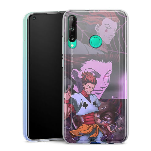 Hisoka | Coque Samsung J8 2018 | Motif Manga Card Hunter X Hunter | Housse Silicone Souple MaCoquePerso