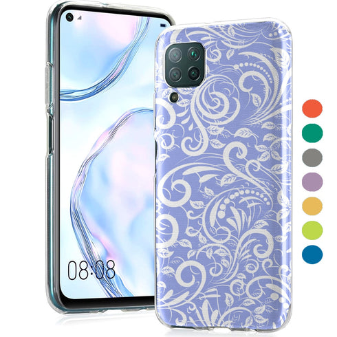Coque Mauve Queen Floral Pastel pour Huawei P40 LITE