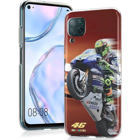 Coque intégrale P40 LITE Fan De Yamaha En feu vr46 doctors