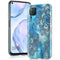 Fleurs Blue Lost, Coque Huawei P40 Lite