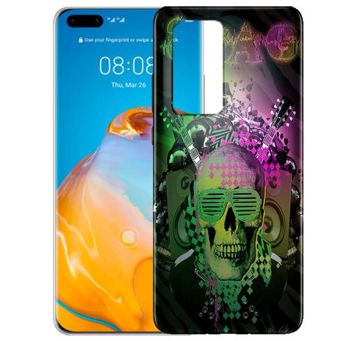 Coque Huawei P40 Swag Skull