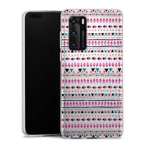 Pink indie Summer | Coque Huawei P40, P40 Lite, P40 Pro, P40 LITE E | Housse Téléphone Portable Antichocs MaCoquePerso
