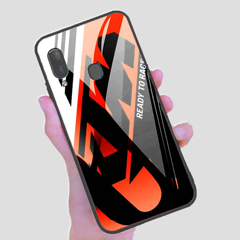 KTM Racing Orange And Black | Coque Samsung A70 | Tpu Antichocs | Etui Silicone Compatible Galaxy SM A705 - MaCoquePerso
