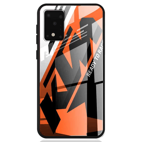 KTM Racing Orange And Black | Coque Samsung J8 2018 | Tpu Antichocs | Etui Silicone Compatible Galaxy SM J810 - MaCoquePerso