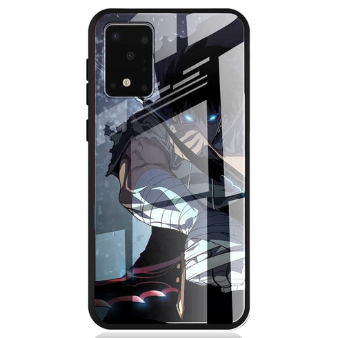Solo Leveling Jin Woo | Coque Samsung A50 | Tpu Antichocs | Protection Compatible Smartphone Galaxy SM A505 - MaCoquePerso