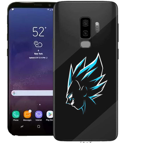 Dragon Ball Vegeta | Coque Samsung S9 Vegeta Blue | S9 Plus, Bumper + Verre trempé Discount MaCoquePerso