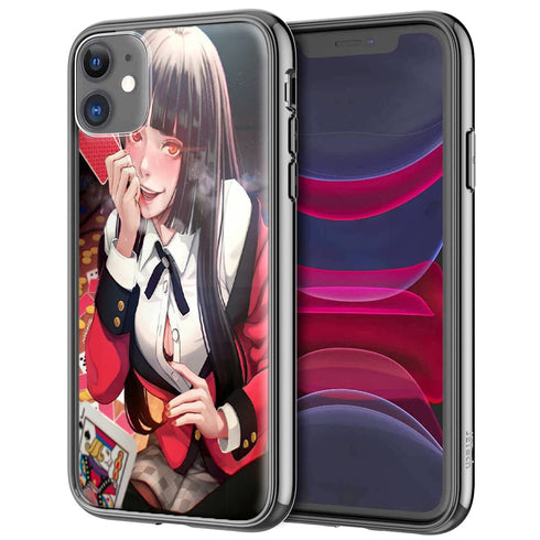 Yumeko Jabami Poker Otaru | Coque en Silicone | Tpu Antichocs | Protection Compatible Samsung, iPhone, Huawei - MaCoquePerso