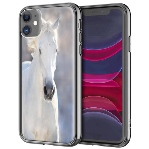 Pur Sang, Coque pour iPhone en Verre Trempé personnalisée Johar le Pur