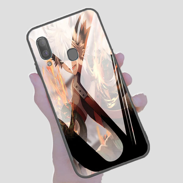 Katsuki Bakugo - Boku no Hero Academia | Coque Samsung A40 | Tpu Antichocs | Protection Compatible Galaxy A405 - MaCoquePerso
