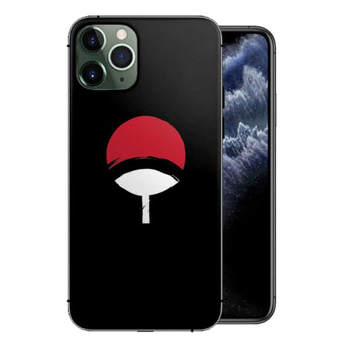 Logo Sasuke - Coque iPhone 11 - Silicone