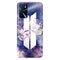 Coque Oppo A16 BTS Army galaxy fleurs