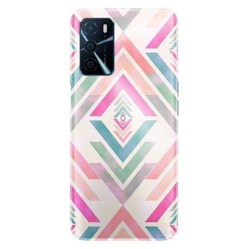 Coque Oppo A16 Fancy Diams azteque Rose