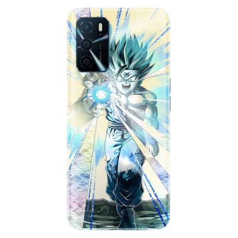 Coque Oppo A16 Dragon Ball z Gohan Goku Kamehameha