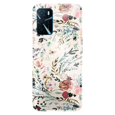 Coque Oppo A16 Fable Florale