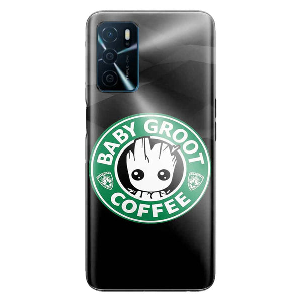 Coque télephone Oppo A16 Baby Groot