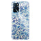 Coque Oppo A16 Jardin flottant motif aquarelle en bleu