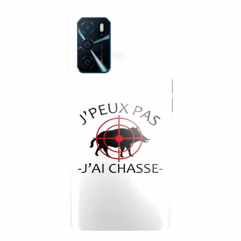 Coque de smartphone Oppo A16 Je peux pas j'ai chasse