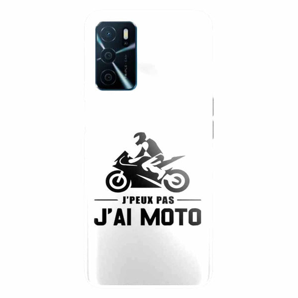 Coque de smartphone Oppo A16 Je peux pas j'ai Moto