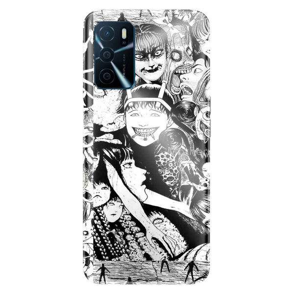 Coque Oppo A16 Junji ito Collage